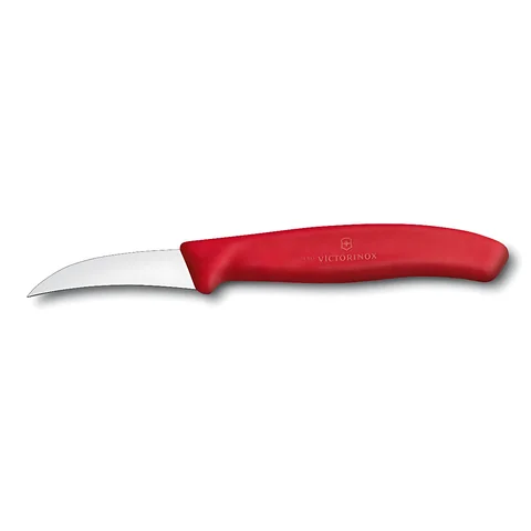 Ніж кухонний формувальний Victorinox SwissClassic, 6см, червоний
