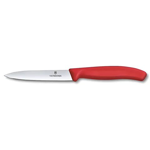 Ніж кухонний Victorinox SwissClassic, 10 см, червоний