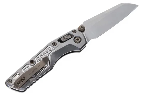 Ніж Microtech MSI Mini Ram-Lok Marfione Select Stnwsh Frag Ti w/ flamed Ti/Br Dbl Vapor