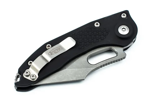 Ніж Microtech Stitch S/E Stonewash Standard Black photo 3