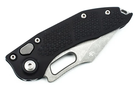 Ніж Microtech Stitch S/E Stonewash Standard Black photo 5