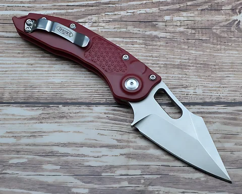 Ніж Microtech Stitch S/E Standard Cerakote Purple photo 5
