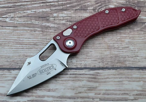 Ніж Microtech Stitch S/E Standard Cerakote Purple photo 6
