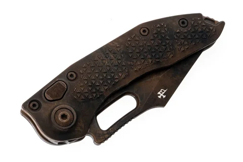 Ніж Microtech Stitch S/E полусеррейтор Plague Outbreak Signature Series photo 3