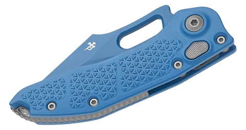 Ніж Microtech Stitch S/E Standard Cerakote blue bead blast hardware photo 4