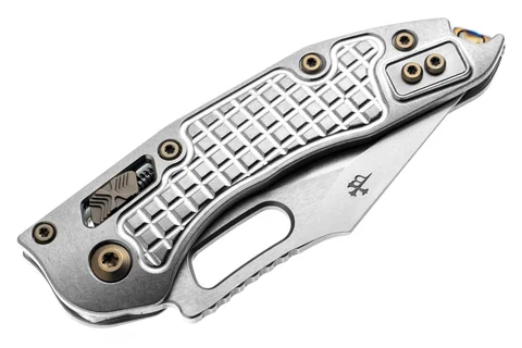 Ніж Microtech Stitch Ram-Lok Marfione Select Stnwsh Frag Ti w/flamed Ti Brnz Dbl Vapor photo 3