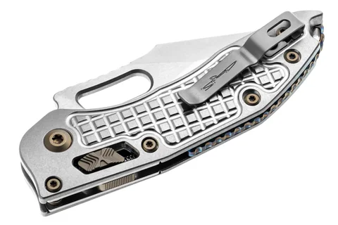 Ніж Microtech Stitch Ram-Lok Marfione Select Stnwsh Frag Ti w/flamed Ti Brnz Dbl Vapor photo 4