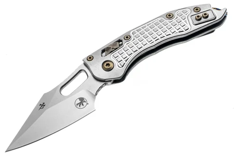 Ніж Microtech Stitch Ram-Lok Marfione Select Stnwsh Frag Ti w/flamed Ti Brnz Dbl Vapor