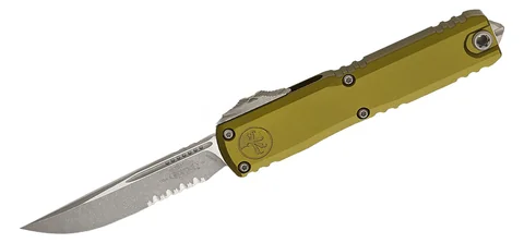 Ніж Microtech Ultratech Gen IV OTF полусеррейтор S/E Apoc OD Green photo 2