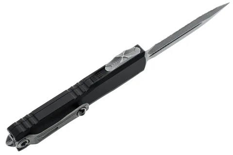 Ніж Microtech Ultratech Gen IV OTF D/E серрейтор Apoc Black photo 2
