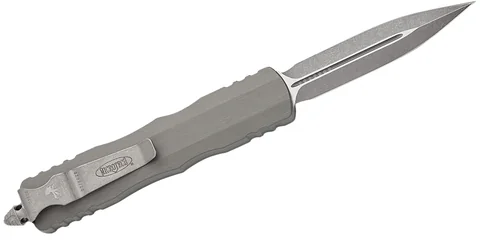 Ніж Microtech Dirac D/E OTF, Apoc Natural Clear