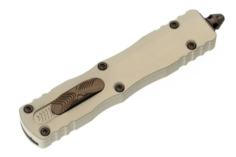 Ніж Microtech Dirac D/E OTF, Burnt Bronze Standard Champagne photo 3