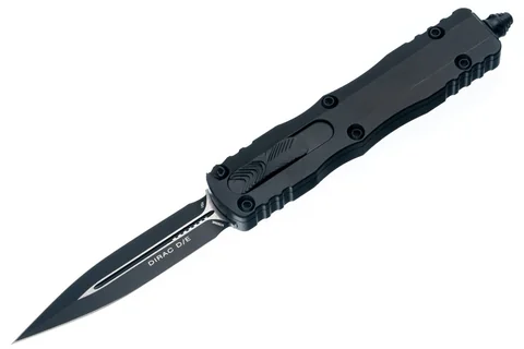 Ніж Microtech Dirac D/E OTF, Black Tactical Standard