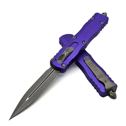 Ніж Microtech Dirac D/E OTF, Apoc Purple photo 2