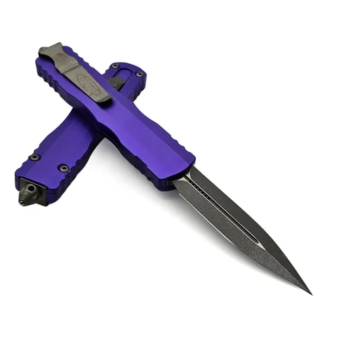 Ніж Microtech Dirac D/E OTF, Apoc Purple photo 3