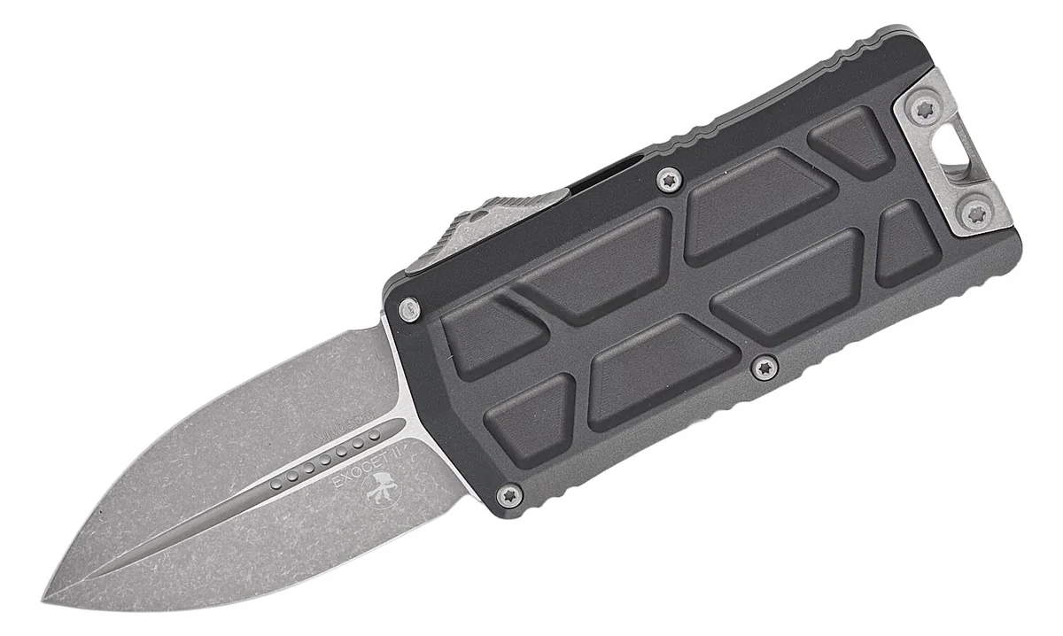 Ніж Microtech Exocet II OTF D/E Apoc Standard Black