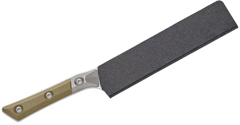 Універсальний кухонний ніж Microtech Utility 6" OD Green G-10 з больстером