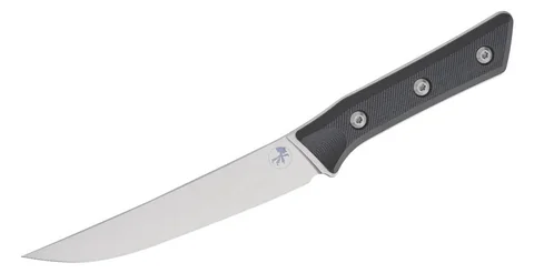 Обробний кухонний ніж Microtech Boning 6.125" Stonewash Black G-10