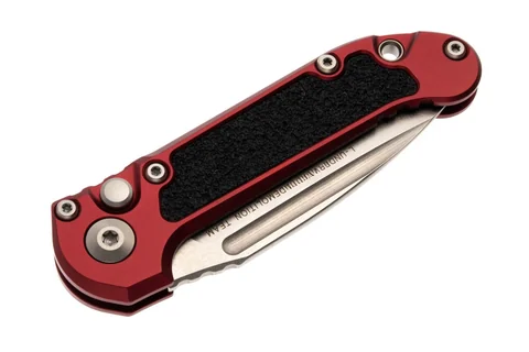 Нож Microtech L.U.D.T. S/E Gen III,  stonewash клинок, руків'я  merlot photo 3