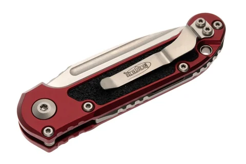 Нож Microtech L.U.D.T. S/E Gen III,  stonewash клинок, руків'я  merlot photo 4