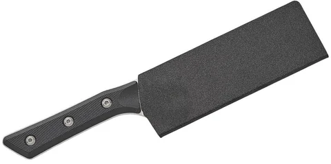 Кухонный ніж Microtech Santoku 6" Stonewash Black G-10 photo 3