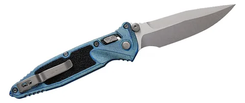 Ніж Microtech Socom Ram-Lok Spear Marfione Select Ice Blue Ti Textured