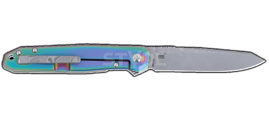 Ніж CRKT "Facet™ Titanium Iridescent"