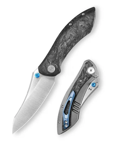 Ніж Trivisa Rhino-W, чорний, M390, карбон