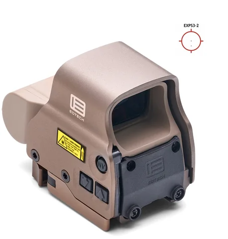 Приціл коліматорний EOTech 68MOA/1MOA Tan, з 2 точками, сумісний з NV