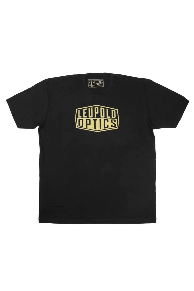 Футболка LEUPOLD Optics Badge Tee, Black, XXL