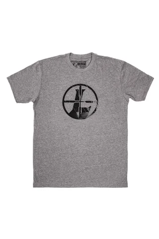 Футболка LEUPOLD Distressed Reticle Tee, Graphite Heather,
