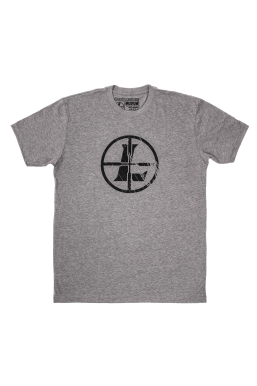 Футболка LEUPOLD Distressed Reticle Tee, Graphite Heather,