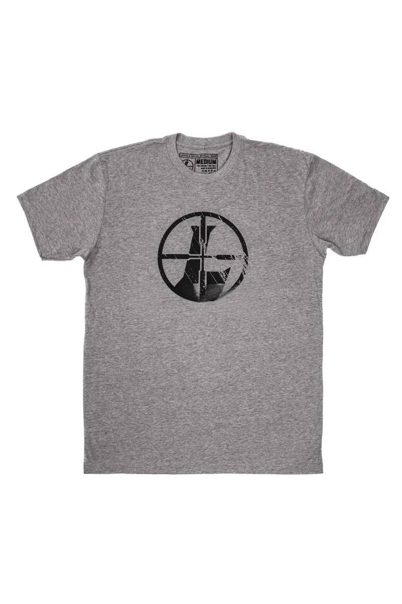 Футболка LEUPOLD Distressed Reticle Tee, Graphite Heather, XXL