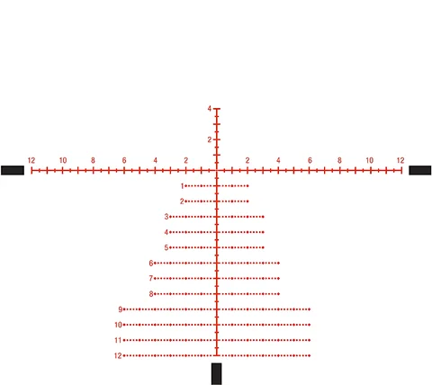 Приціл оптичний TRIJICON Tenmile 4.5-30x56 (34 мм)  illum. Red/Green MRAD Precision Tree FFP — фото 5
