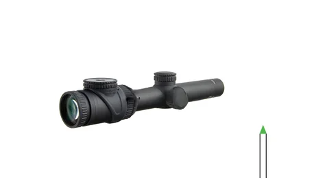 Приціл оптичний TRIJICON AccuPoint 1-6x24 (30 мм) illum. BAC Green Triangle Tritium / Fiber Optics