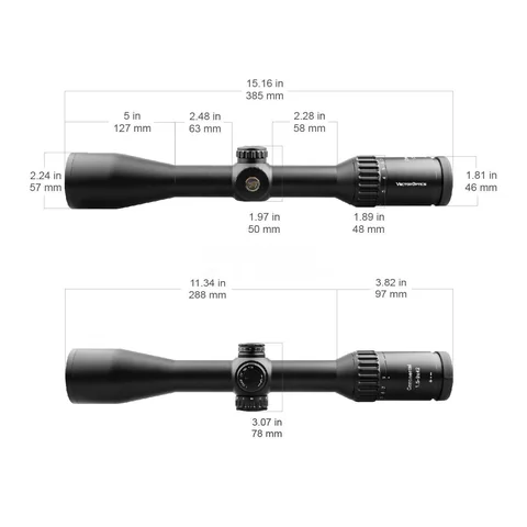 Приціл оптичний Vector Optics Continental 1.5-9x42 (30 mm) illum. SFP photo 4