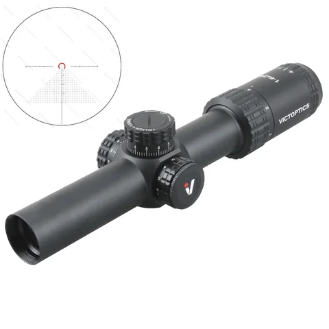 Приціл оптичний Vector Optics S6 1-6X24 (30 мм) Illum. SFP