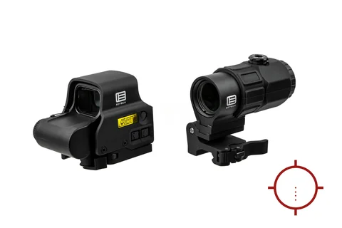 Комплект EOTech приціл коліматорний EXPS3-4 з компактним збільшувачем G45 5х — фото 3