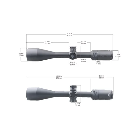 Приціл оптичний Vector Optics Hugo 6-24x50 (25,4 мм) SFP — фото 8