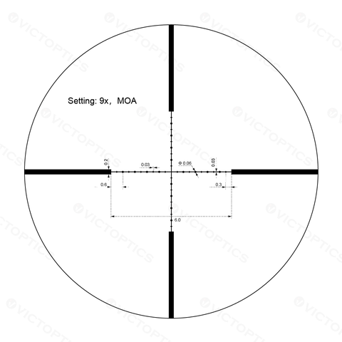 Приціл оптичний Vector Optics C3 3-9x32 (25,4 мм) illum. SFP