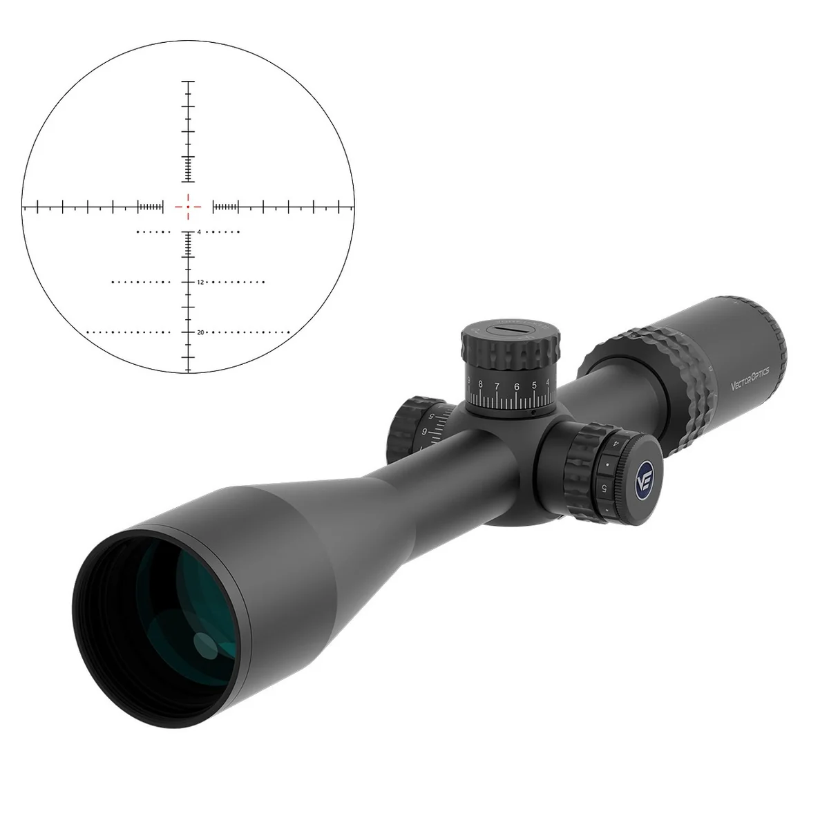 Приціл оптичний Vector Optics Sentinel 6-24x50 (30 мм) illum. FFP VSE-3 MOA