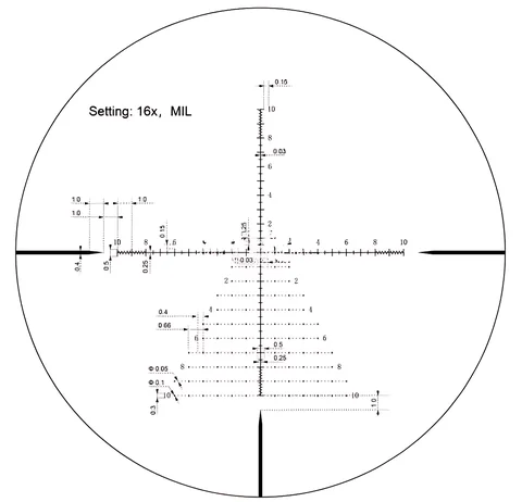 Приціл оптичний Vector Optics Taurus 2-16x50 (30 мм) illum. SFP HD photo 2