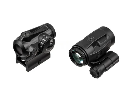 Комплект Sig Optics колiматор ROMEO-MSR Gen II 2 MOA і магніфер JULIET3-MICRO 3X22MM — фото 2
