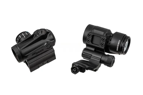 Комплект Sig Optics колiматор ROMEO-MSR Gen II 2 MOA і магніфер JULIET3-MICRO 3X22MM — фото 4