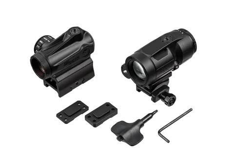 Комплект Sig Optics колiматор ROMEO-MSR Gen II 2 MOA і магніфер JULIET3-MICRO 3X22MM — фото 5