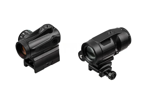 Комплект Sig Optics колiматор ROMEO-MSR Gen II 2 MOA і магніфер JULIET3-MICRO 3X22MM