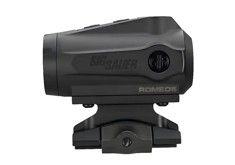 Приціл коліматорний SIG Optics ROMEO5 GEN II COMPACT, 1X20MM, 2 MOA RED DOT, 0.5 MOA ADJ, 1.41 M1913 I-BEAM, BLACK — фото 2