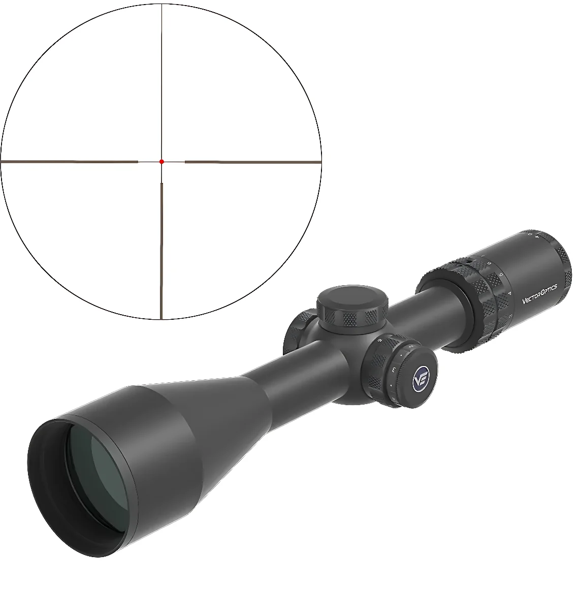 Приціл оптичний Vector Optics Grizzly 3-18x56 HD (30 мм) SFP illum. G4 Fiber Dot