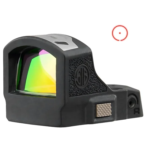 Приціл коліматорний Sig Optics ROMEO-RS, COMPACT, CIRCLE DOT, BLACK — фото 3