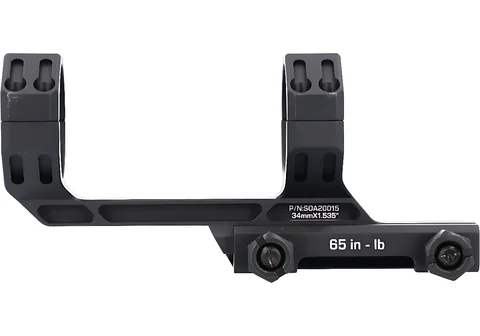 Моноблок SIG Optics ALPHA-MSR SCOPE MOUNT, 34MM, 1.535, BLK — фото 3